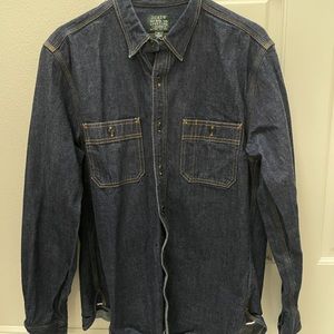 J. Crew men’s denim’s shirt jacket